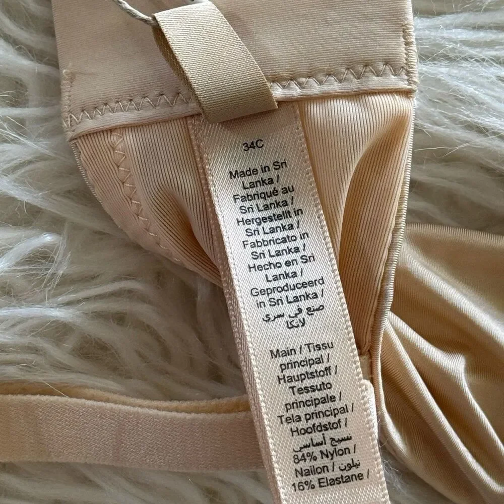 Skims Ultimate Push Up Strapless Bra Sand Size 34C - Picture 6 of 6